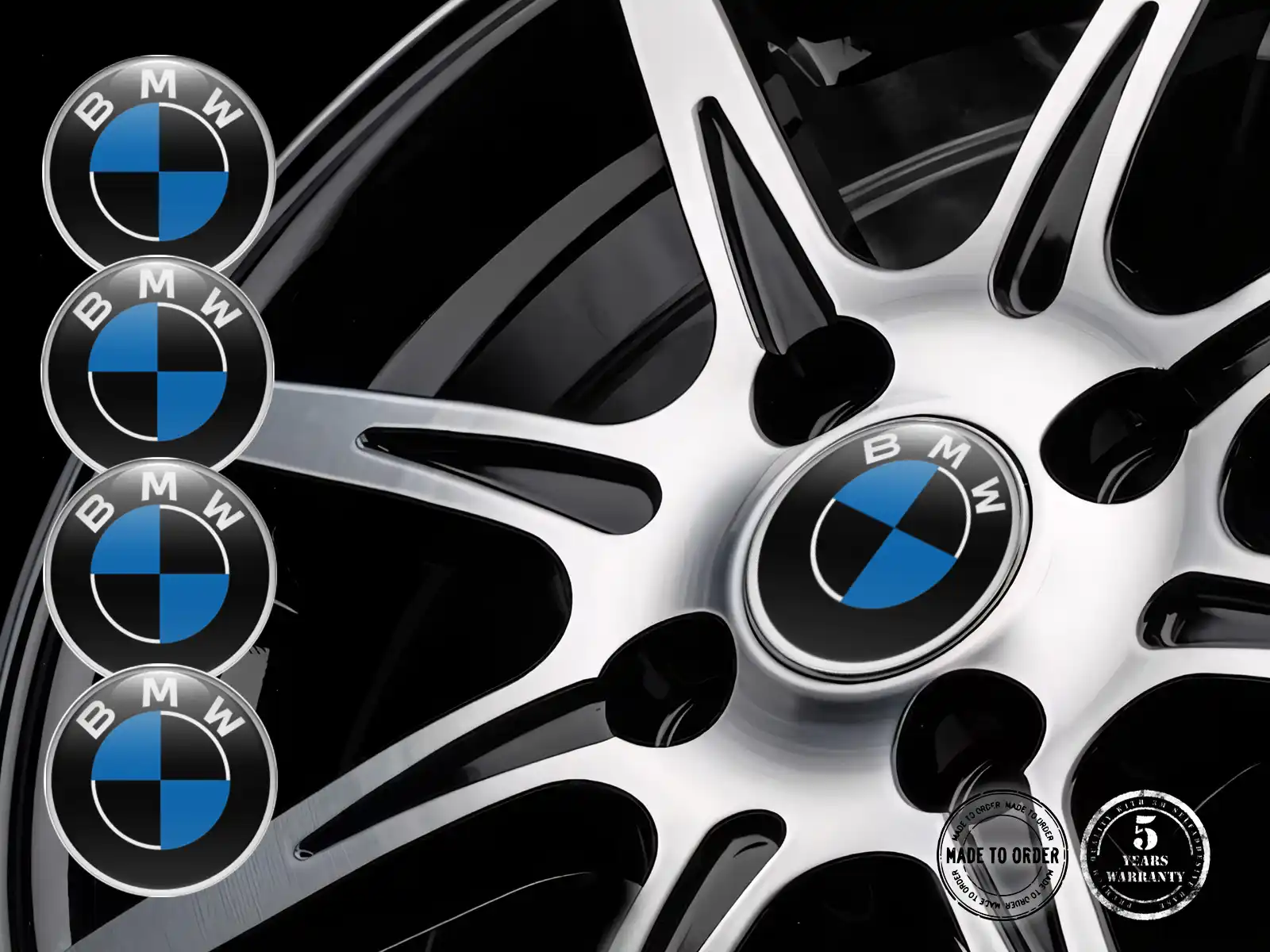 BMW Emblemas Rueda Estilo Momentum Plasma Ultimate